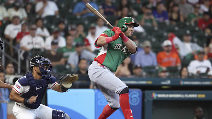Jonathan Aranda pegó un jonrón de tres carreras para ayudar a México a apalear a Gran Bretaña en el estreno de ambos países en el Clásico Mundial de 2026