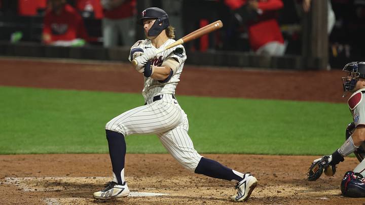 Luke Keaschall and the Twins are road underdogs in San Diego. Luke Keaschall and the Twins are road underdogs in San Diego.