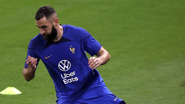 Karim Benzema s'est encore entraîné seul