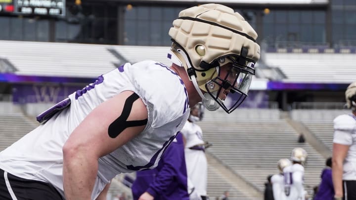Zach Durfee cuts an intimidating figure on defense. Zach Durfee cuts an intimidating figure on defense.