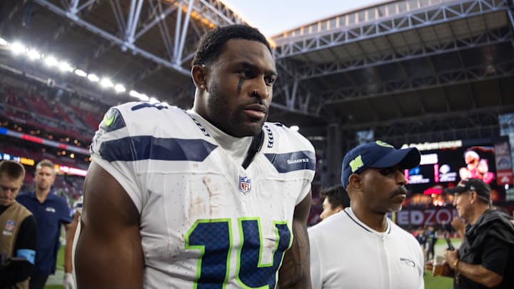 Seattle Seahawks wide receiver DK Metcalf on Dec 8, 2024.