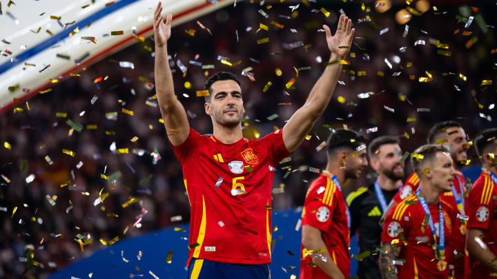 Mikel Merino could soon have his arms aloft at Arsenal Mikel Merino could soon have his arms aloft at Arsenal