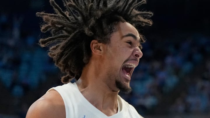 UNC basketball guard Elliot Cadeau