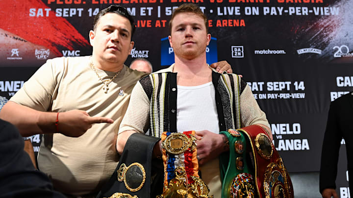 "Canelo Álvarez" tiene la obligación de defender sus títulos frente a Edgar Berlanga