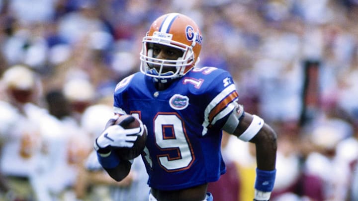Former Florida Gators receiver Ike Hilliard played with the team from 1994-96.