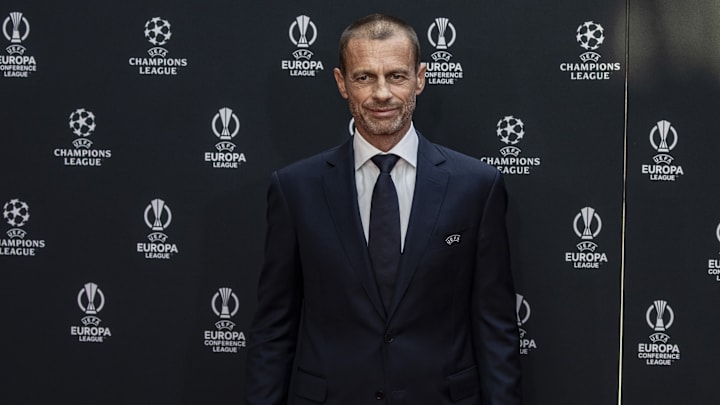 Aleksander Čeferin, presidente de la UEFA