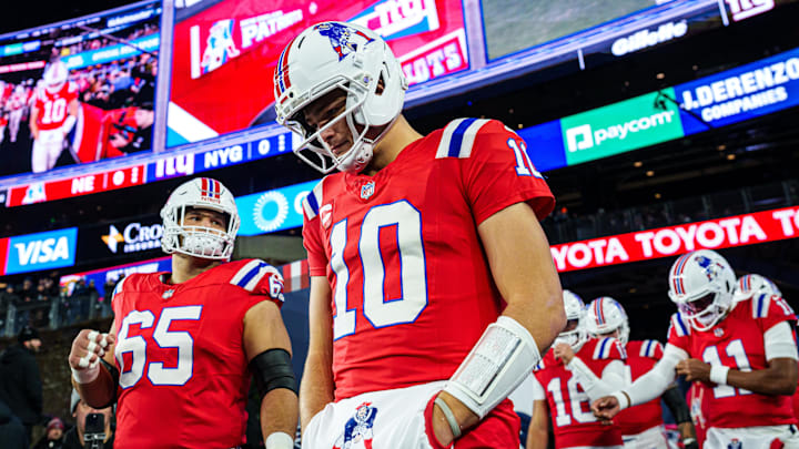 Drake Maye's Patriots are one of four teams resting in Week 14.