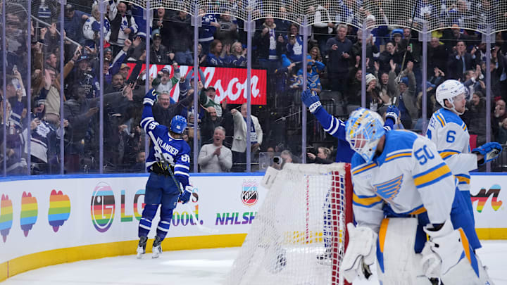 St. Louis Blues v Toronto Maple Leafs St. Louis Blues v Toronto Maple Leafs