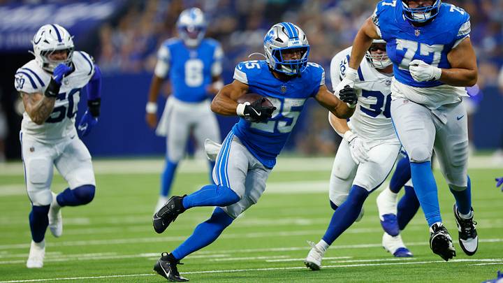 NFL: AUG 29 Lions at Colts NFL: AUG 29 Lions at Colts