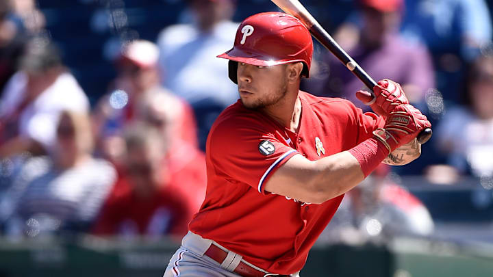 Philadelphia Phillies catcher Rafael Marchan