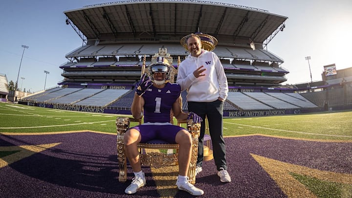 Brian Bonner got the royal treatment from the Huskies and Jedd Fisch. Brian Bonner got the royal treatment from the Huskies and Jedd Fisch.