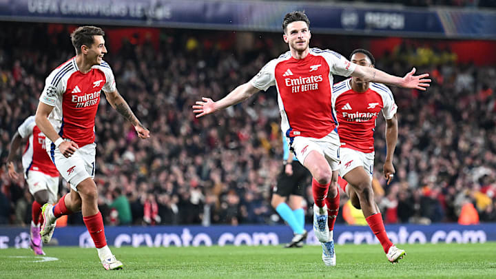 Declan Rice (right) is among the nominees.