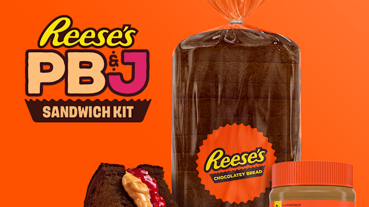 Reese's PB&J Sandwich Kit with Reese's Chocolate Bread goes on sale