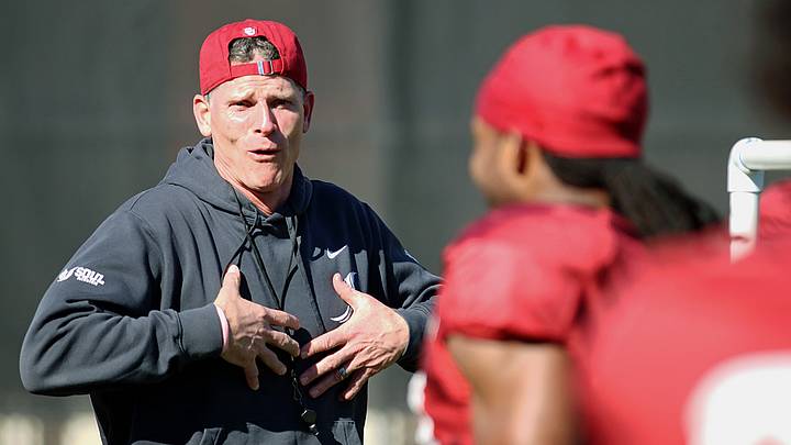 Oklahoma coach Brent Venables held his weekly press conference Tuesday ahead of the Sooners game at Michigan on Saturday. Oklahoma coach Brent Venables held his weekly press conference Tuesday ahead of the Sooners game at Michigan on Saturday.