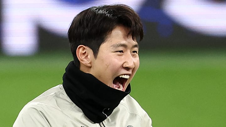 Kang-in Lee de retour à l'entrainement parisien