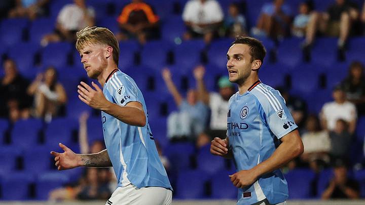 Keaton Parks and James Sands of NYCFC