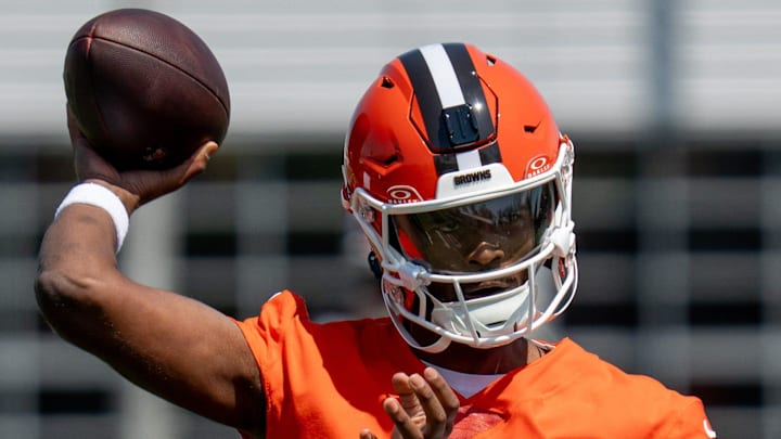 Cleveland Browns quarterback Shedeur Sanders
