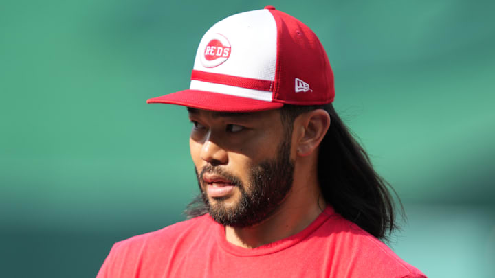 Cincinnati Reds infielder Connor Joe