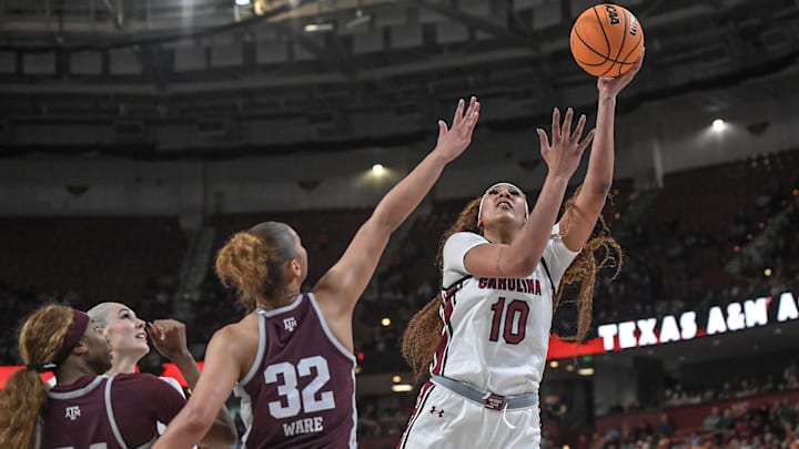 South Carolina basketball post player Kamilla Cardoso
