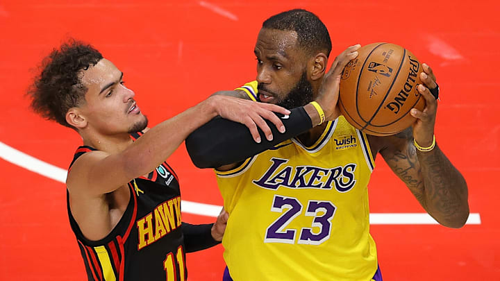 Los Lakers quieren unir a Trae Young con LeBron James en el venidero ejercicio de NBA