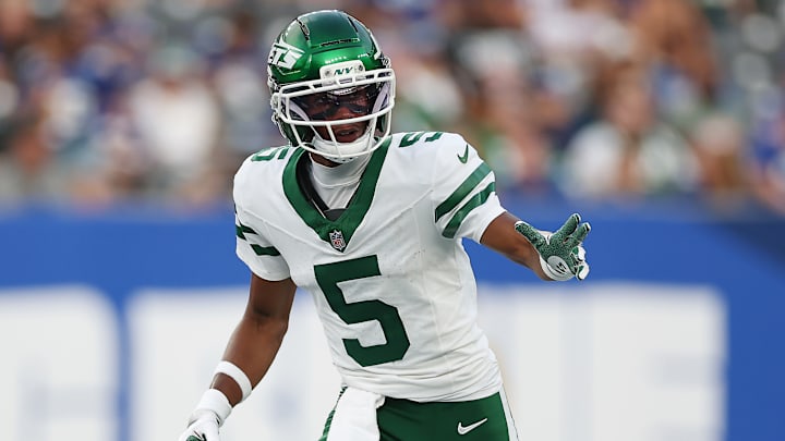 NY Jets wide receiver Garrett Wilson