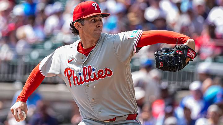 Sep 13, 2026; Cumberland, Georgia, USA; Philadelphia Phillies pitcher Andrew Painter (24) pitches against the Atlanta Braves during the first inning at Truist Park. Mandatory Credit: Dale Zanine-Imagn Images Sep 13, 2026; Cumberland, Georgia, USA; Philadelphia Phillies pitcher Andrew Painter (24) pitches against the Atlanta Braves during the first inning at Truist Park. Mandatory Credit: Dale Zanine-Imagn Images
