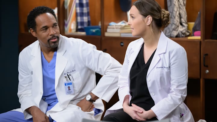 GREYS ANATOMY - JASON GEORGE, CAMILLA LUDDINGTON