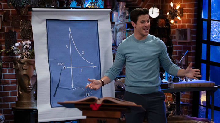 WIZARDS BEYOND WAVERLY PLACE - ÒWizards Just Wand to Have FunÓ (Disney/Eric McCandless) 
DAVID HENRIE
