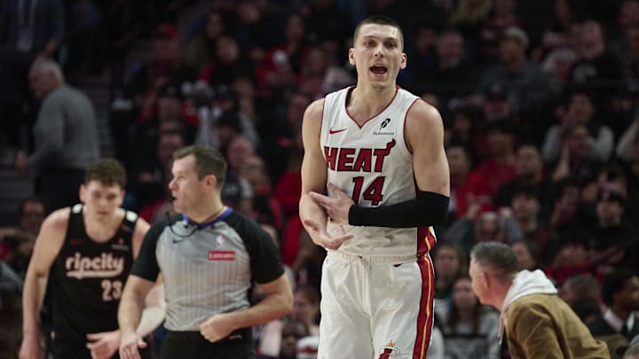 Miami Heat guard Tyler Herro is a great prop target on Tuesday night.