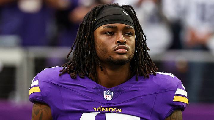 Minnesota Vikings linebacker Dallas Turner Minnesota Vikings linebacker Dallas Turner