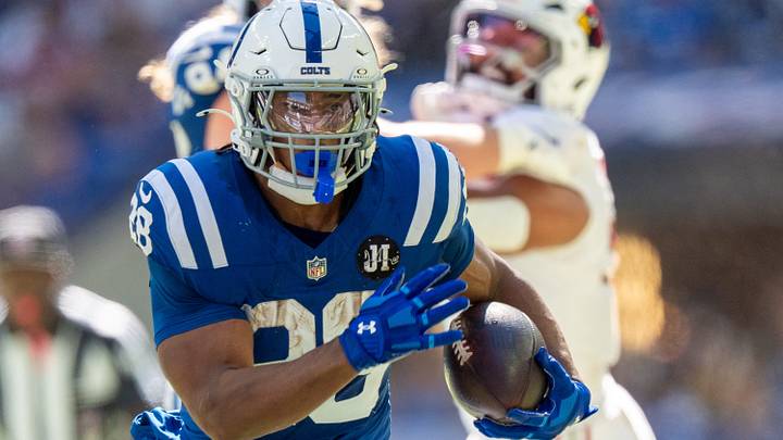 Through 2025, Jonathan Taylor has rushed for 7,598 yards and 69 touchdowns. He led the NFL in rushing with 1,811 yards in his second season, and has scored 18 rushing TDs two times.