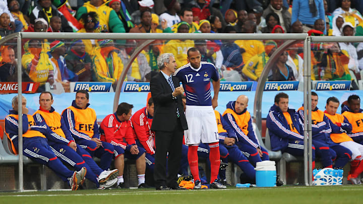 Le dernier match de Thierry Henry chez les Bleus. 