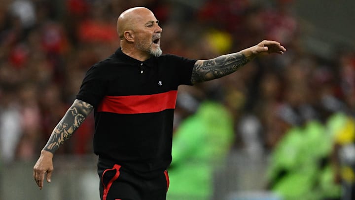 Jorge Sampaoli conseguiu um bom resultado em sua estreia no Flamengo.
