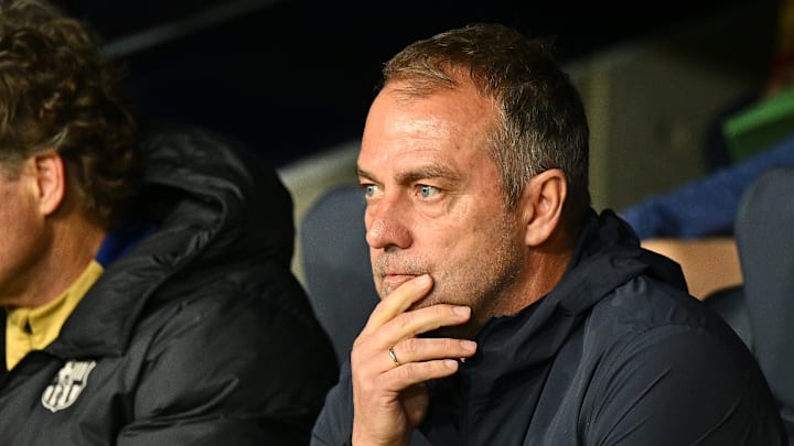 Hansi Flick, le tacticien barcelonais.