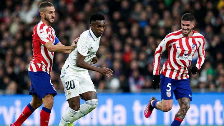 Koke y Vinicius Junior Koke y Vinicius Junior