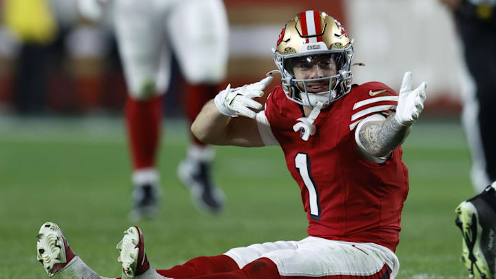 San Francisco 49ers wide receiver Ricky Pearsall.