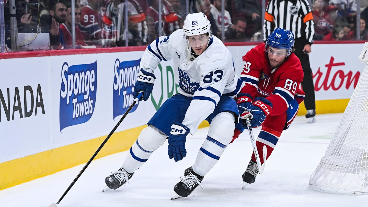 Leafs loan defenseman back to AHL as Olympic break starts