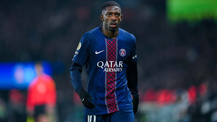 Ousmane Dembélé a inscrit un doublé face à l'OM.