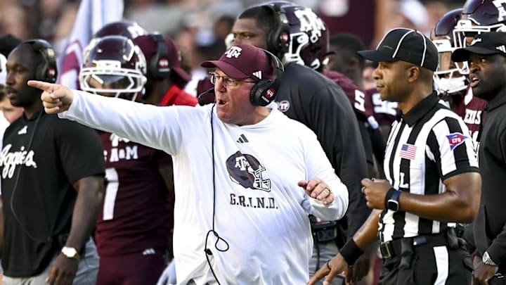 Mike Elko has Texas A&M on the verge of the College Football Playoff.