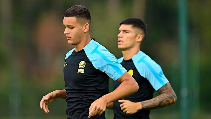 FC Internazionale Training Session And Press Conference