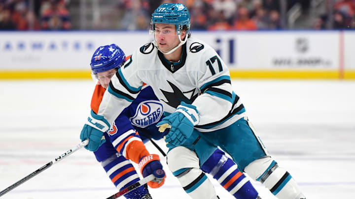 San Jose Sharks v Edmonton Oilers