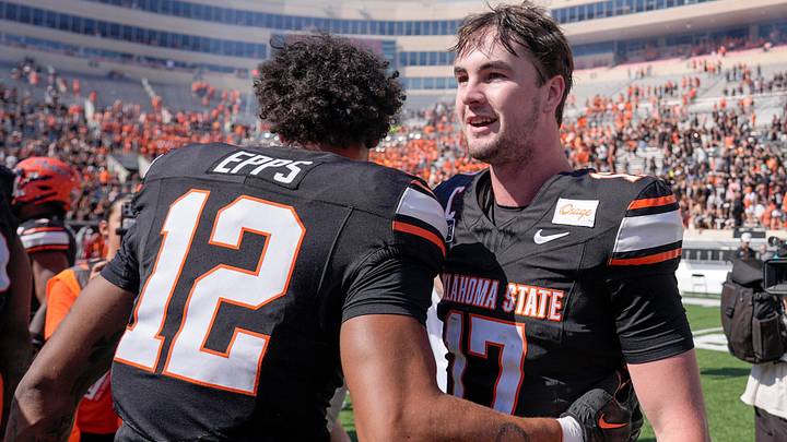 OSU quarterback Drew Mestemaker. OSU quarterback Drew Mestemaker.