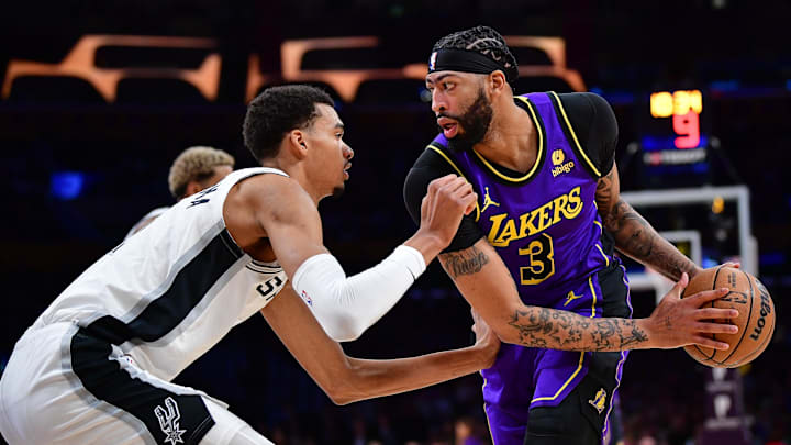 Anthony Davis, Victor Wembanyama, Los Angeles Lakers