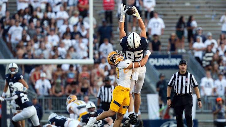 Penn State Nittany Lions tight end Luke Reynolds (85)