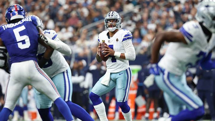 The Cowboys are favored against the Giants in the Week 1 edition of Sunday Night Football.