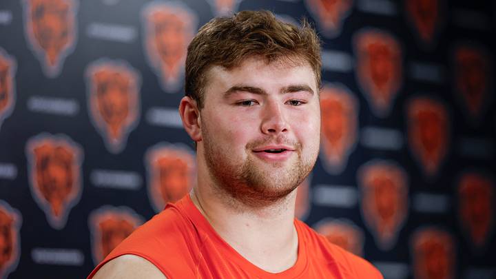 Chicago Bears offensive line Ozzy Trapilo