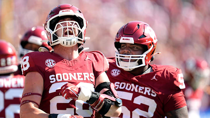 Oklahoma Sooners linebacker Danny Stutsman 