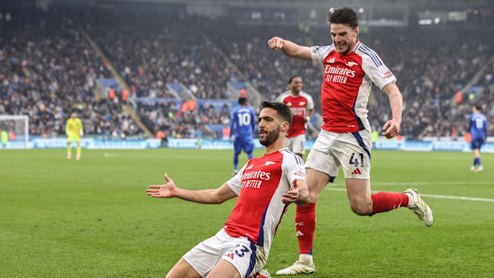 Mikel Merino (lower) broke the deadlock off the bench.