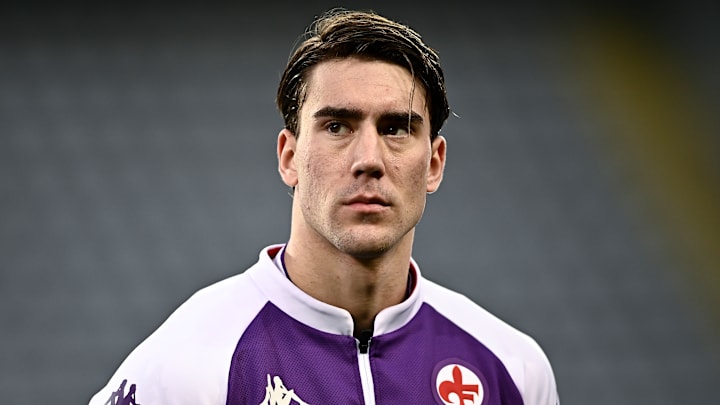 Dusan Vlahovic steht beim FC Arsenal ganz oben auf der Wunschliste.