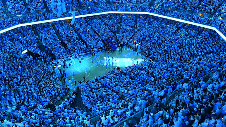 UNC basketball versus Duke UNC basketball versus Duke